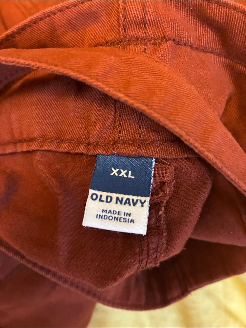 Casual Cargo Pants - Rust - Picture 4 of 5